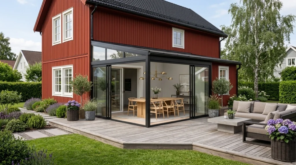 bygga trädäck huddinge