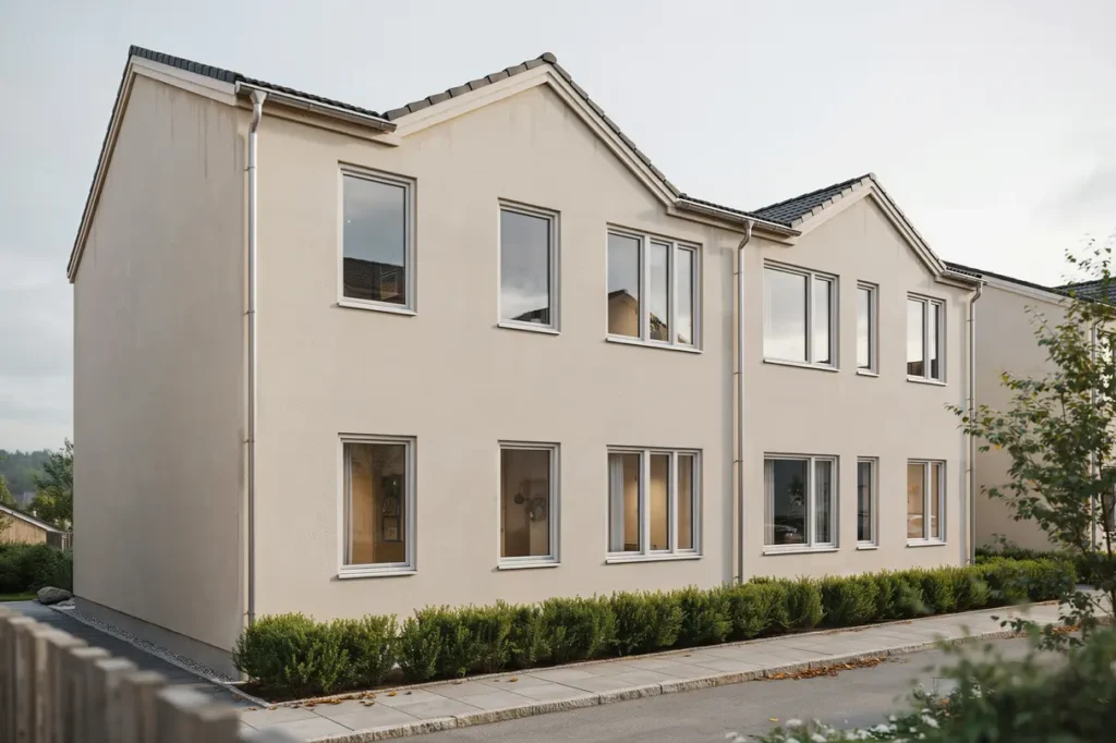f nsterbyte till energiglas p radhus i flemingsberg huddinge